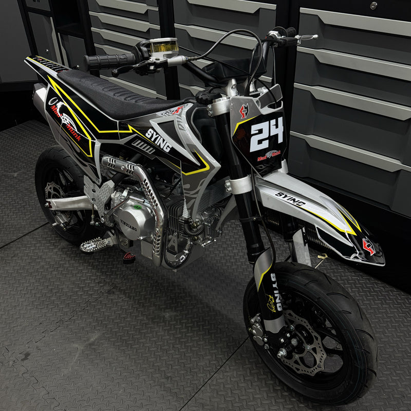 BS2220 - 140CC SUPERMOTO BIKE OFF ROAD FOR TRACK RACING ONLY