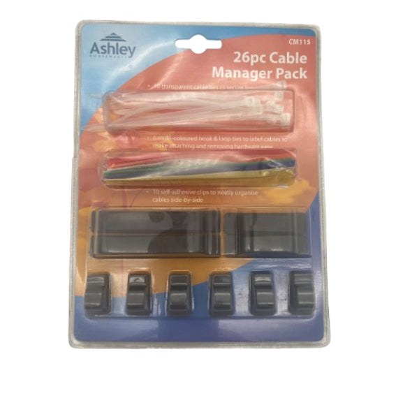 CM115 - 26pc Cable Manager Pack
