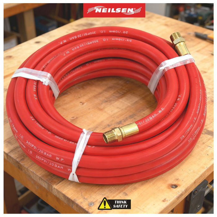 CT0002 - Air Hose Rubber 3/8 Inch X 30ft