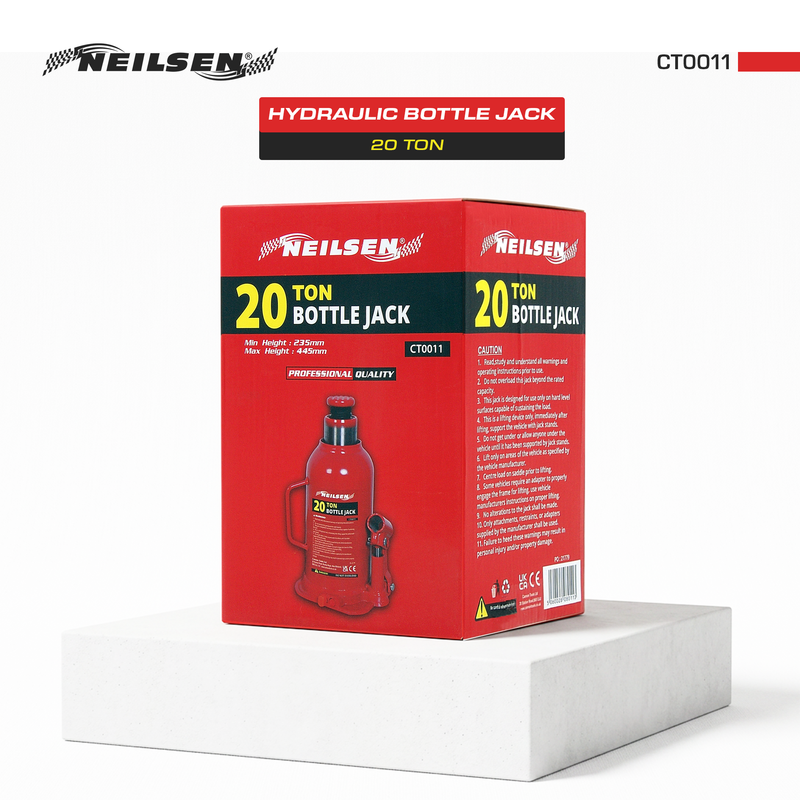 CT0011 - Hydraulic Bottle Jack - 20Ton
