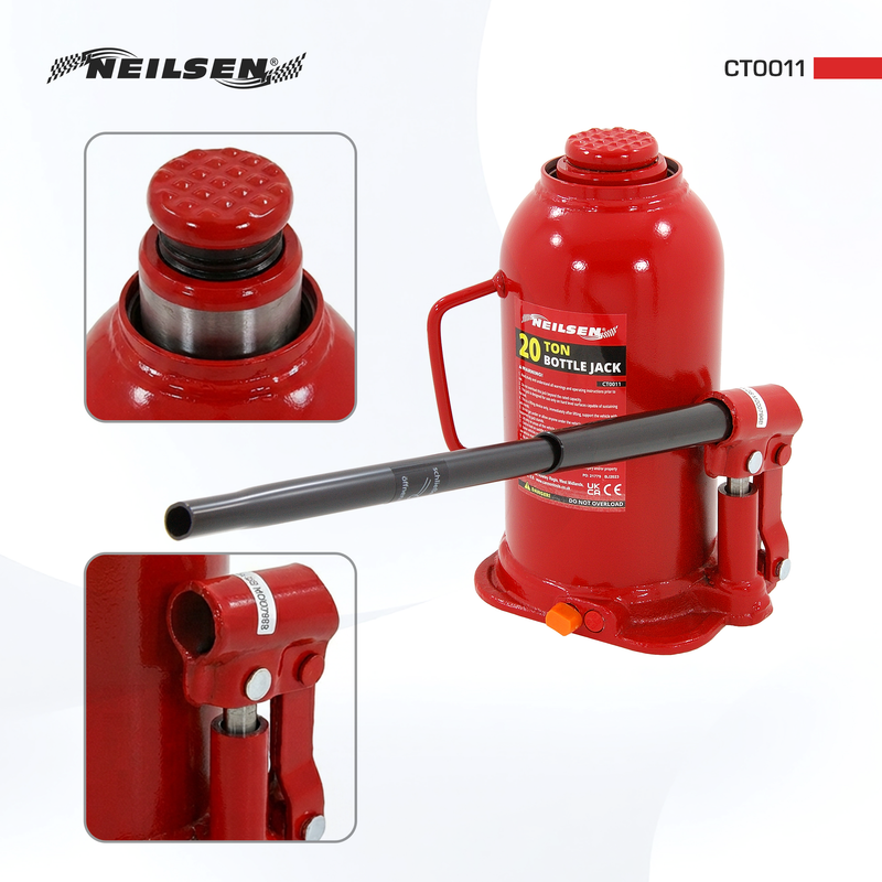 CT0011 - Hydraulic Bottle Jack - 20Ton