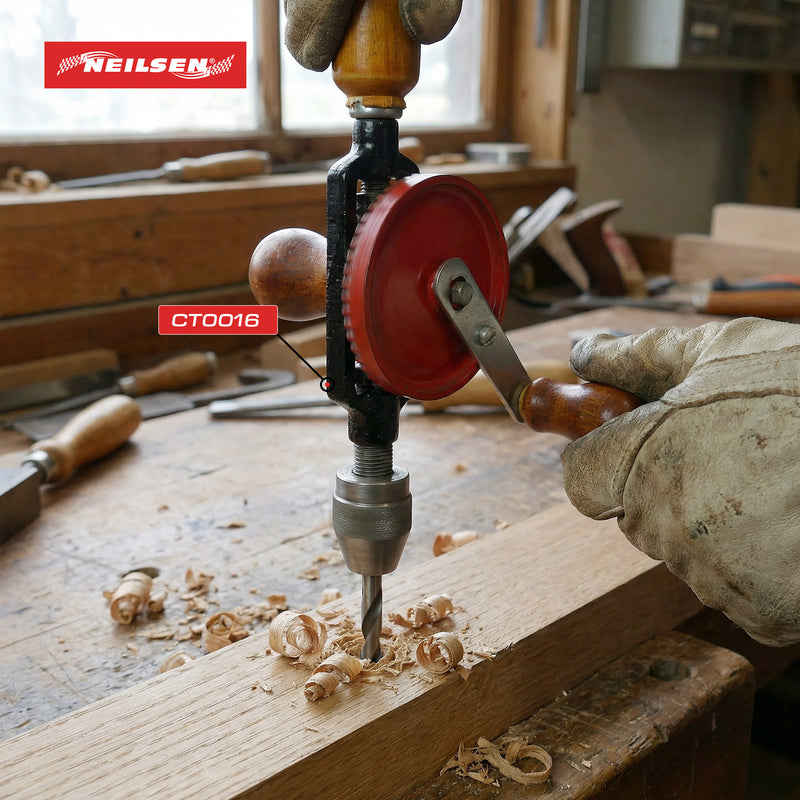 CT0016 - Hand Drill 1/4in Double Pinion