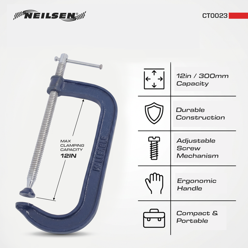 CT0023 - G-Clamp 12in