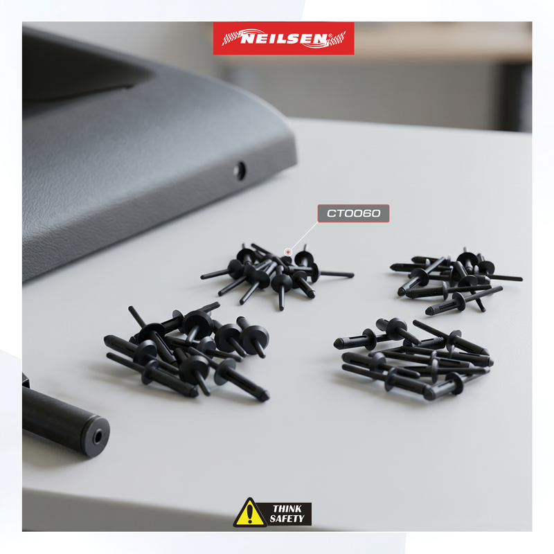 CT0060 - 40pc Plastic Rivets