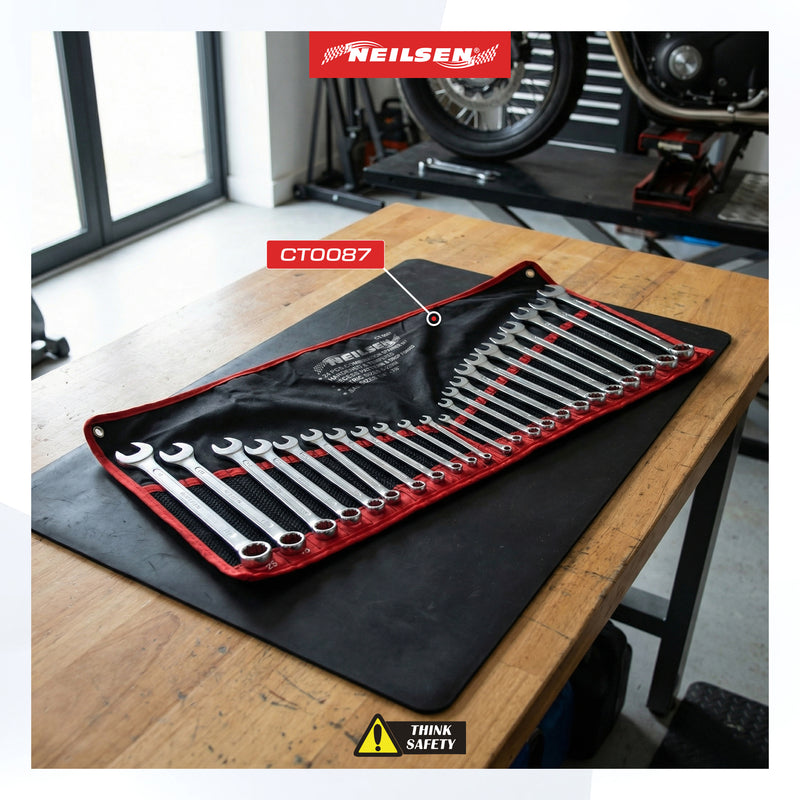 CT0087 - 25pc Combination Spanner Set