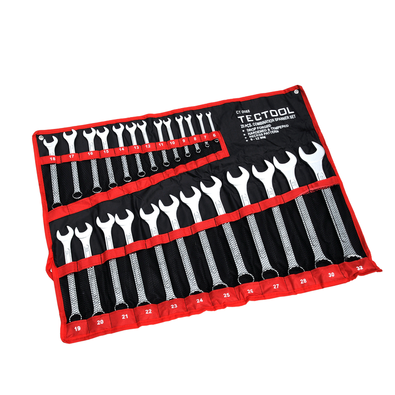 CT0088 - 25pc Combination Spanner Set