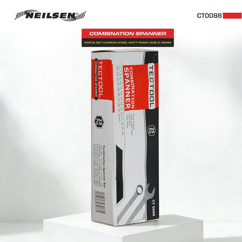 CT0088 - 25pc Combination Spanner Set