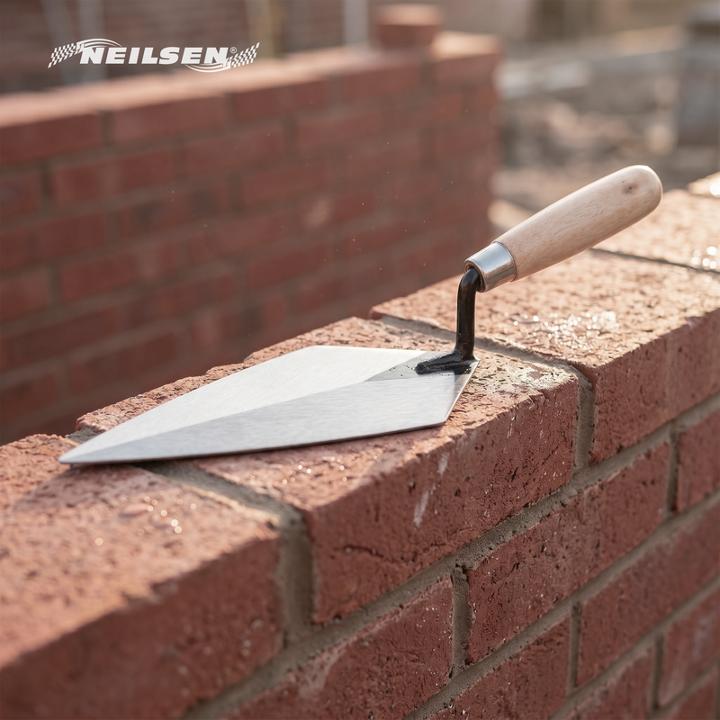 CT0133 - 10in Trowel Traditional Wooden Handle