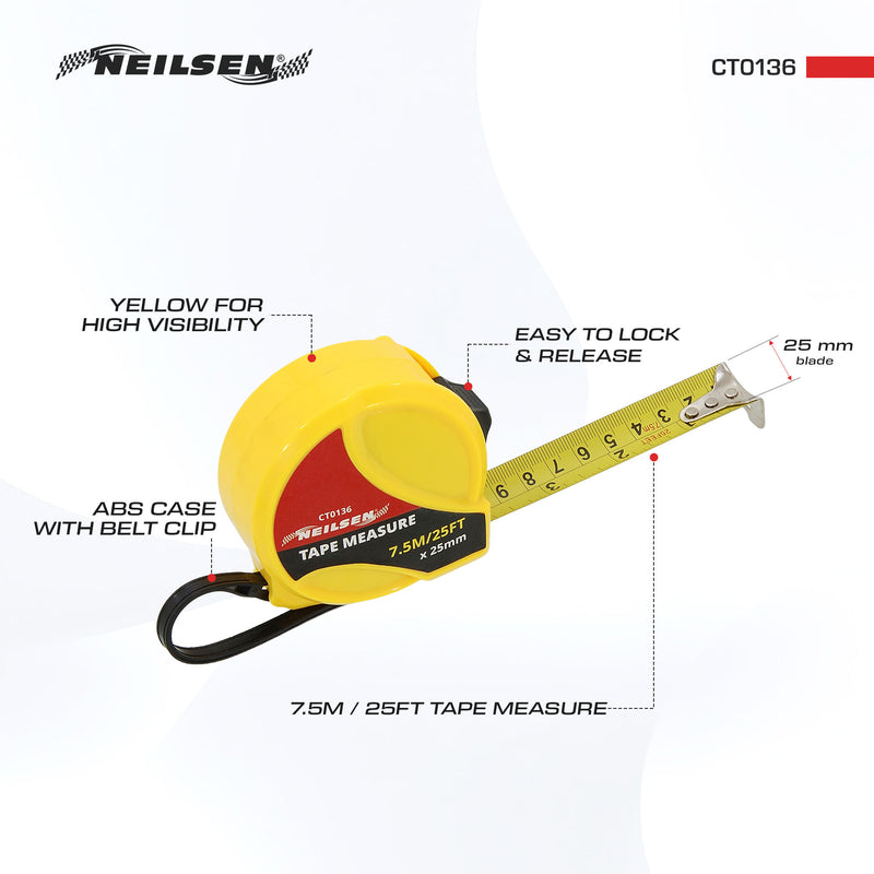 CT0136 - 7.5m Tape Measure