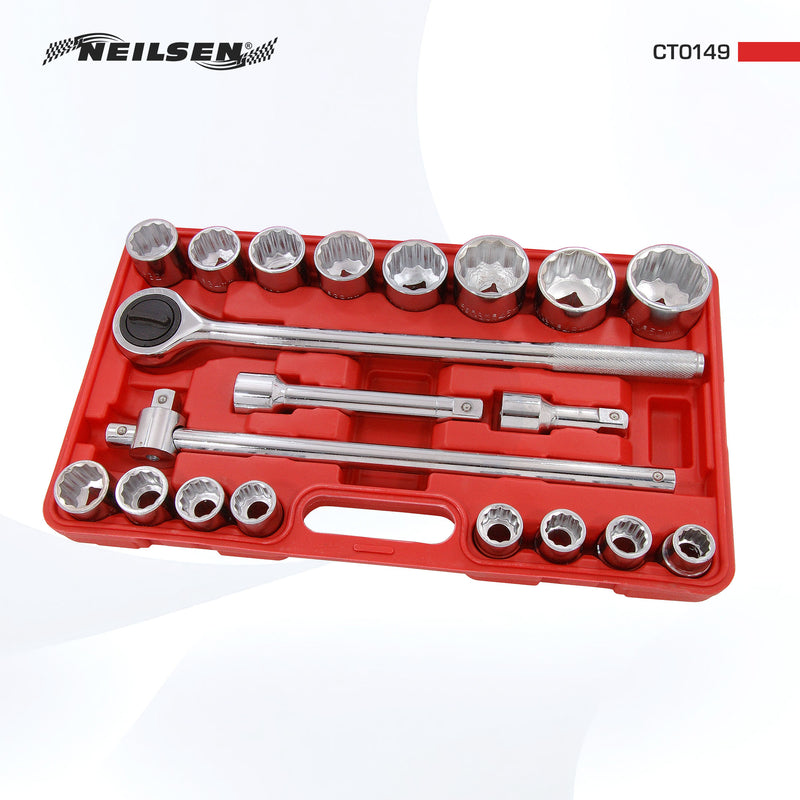 CT0149 - 20pc 3/4in Drive Socket Set