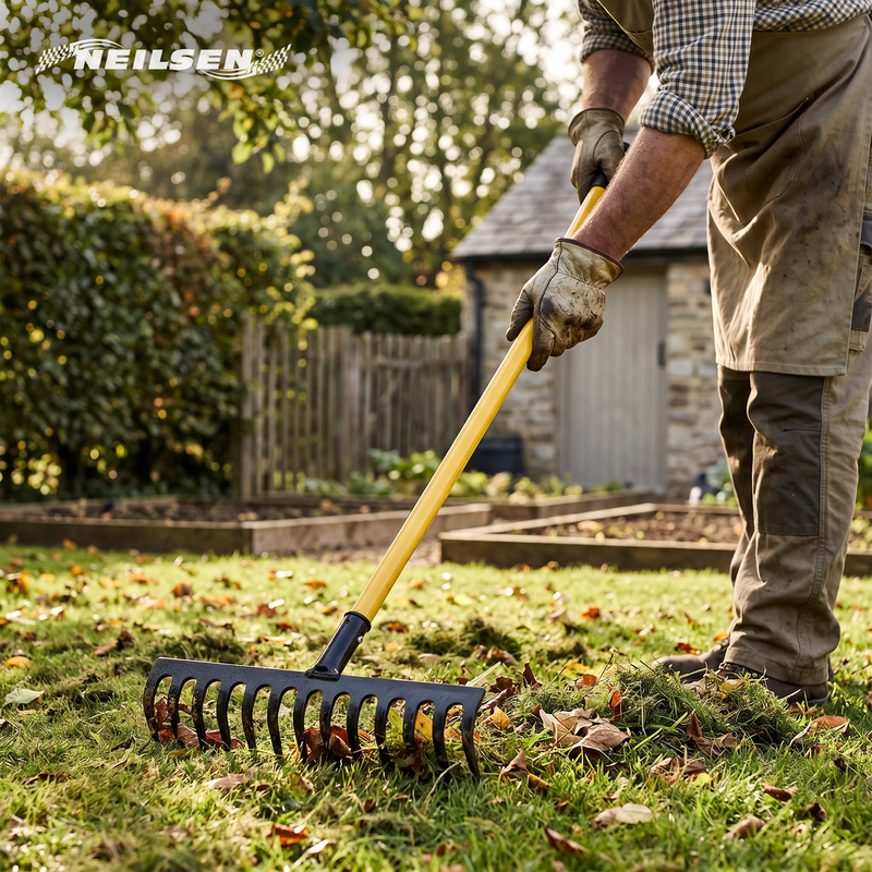 CT0157 - Garden Rake With Handle