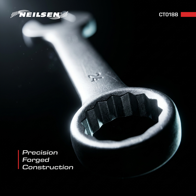 CT0188 - 24mm Combination Spanner In Satin Finish