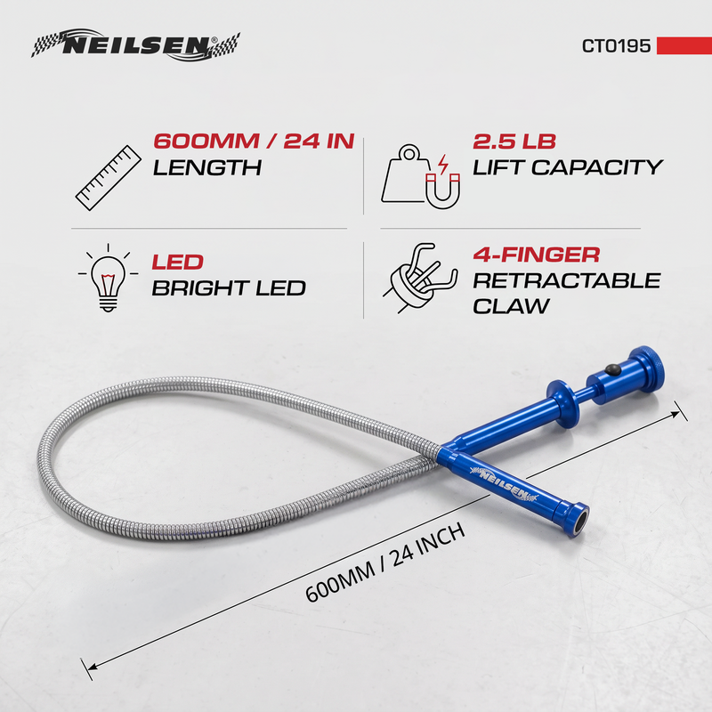 CT0195 - Magnetic Pick Up Tool - 2.5lb