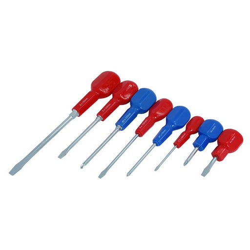 BlueSpot 5pc Extra Long Reach Screwdriver Set Phillips Flat Magnetic BlueSpot 5pc Extra Long Reach Screwdriver Set Phillips Flat Magnetic