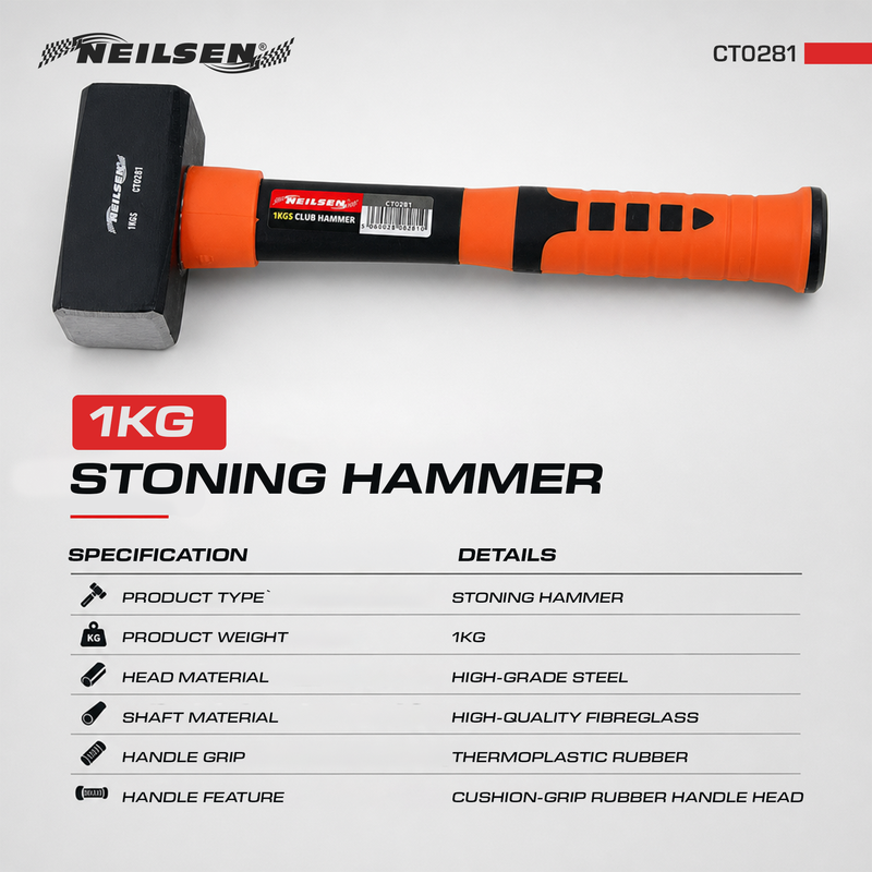 CT0281 - 1kg Club Hammer