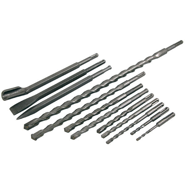 CT0287 12pc SDS Drill and Chisel Set — Neilsen Tools