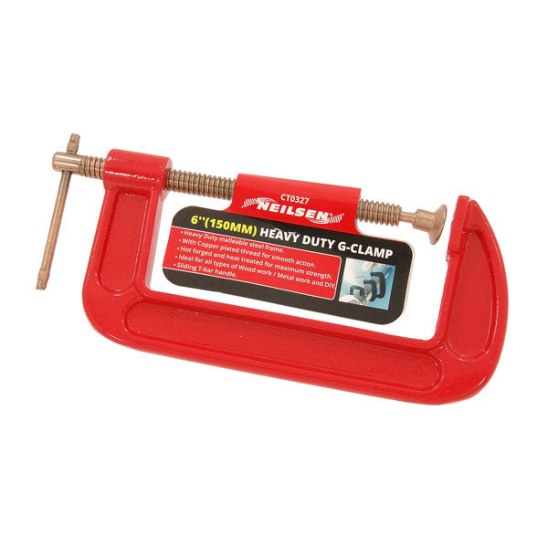 CT0327 - Heavy Duty G-Clamp 6in