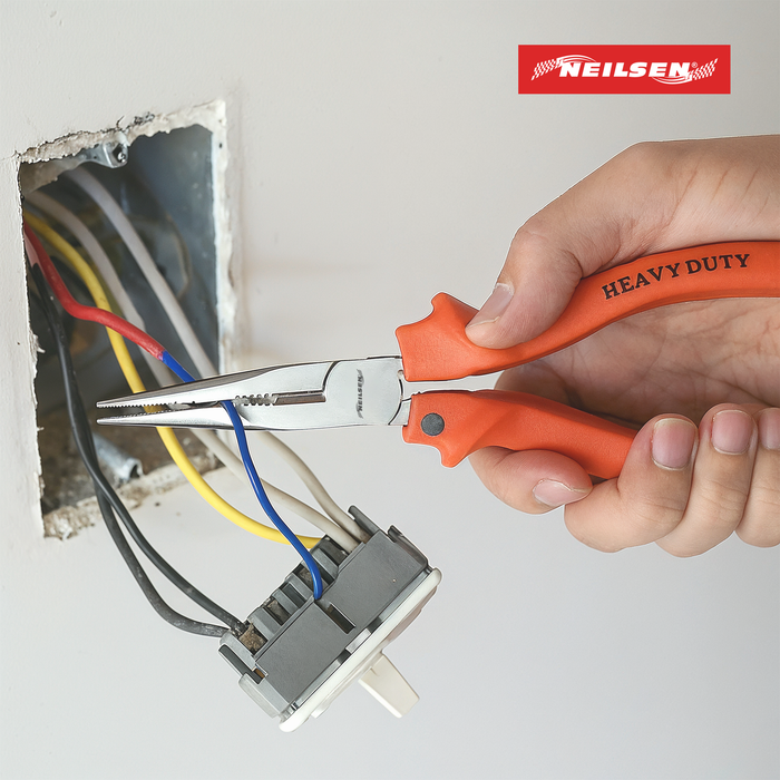 CT0356 - 8in Long Nose Pliers