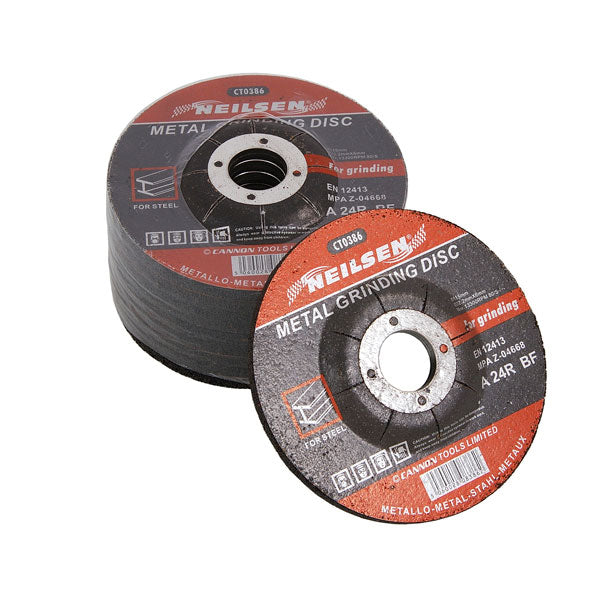 CT0386 - 4.5in 115mm Grinding Discs 10pc