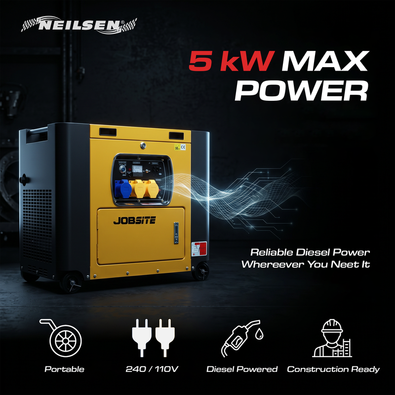 CT0405 - 240v / 110v Diesel Generator