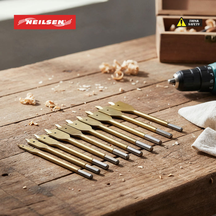 CT0411 - 13pc Flat Wood Drill Bits