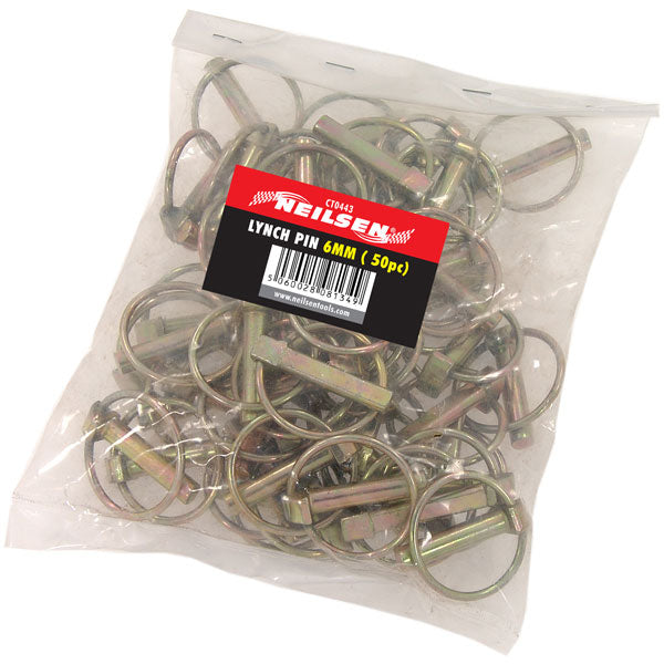 CT0443 - 6mm Lynch Pin - 50pc