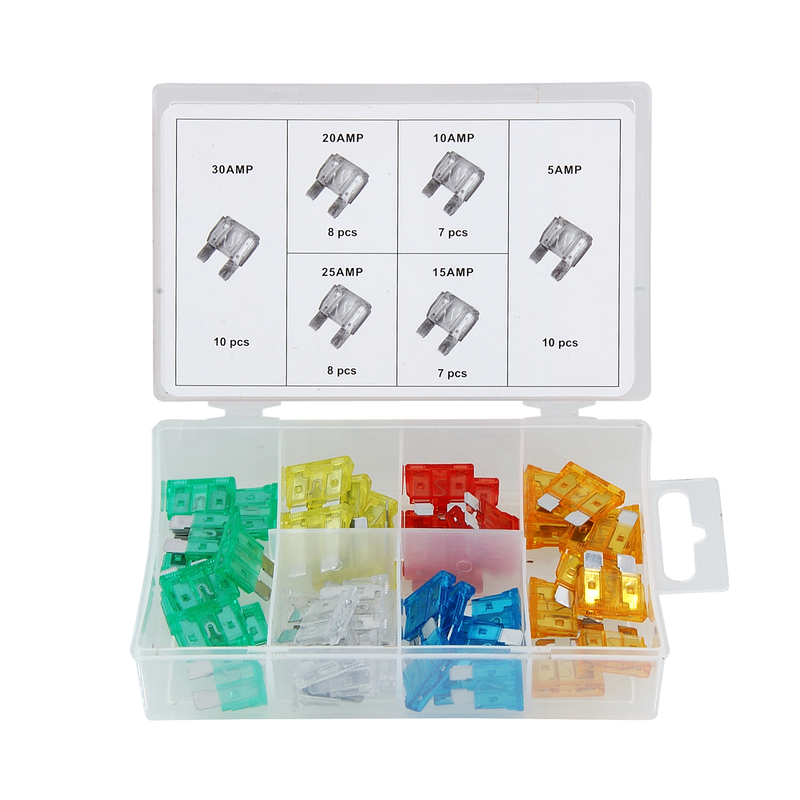 CT0458 - Auto Fuses  Assortment Box 50pc