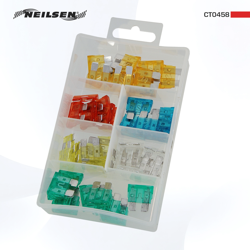 CT0458 - Auto Fuses  Assortment Box 50pc