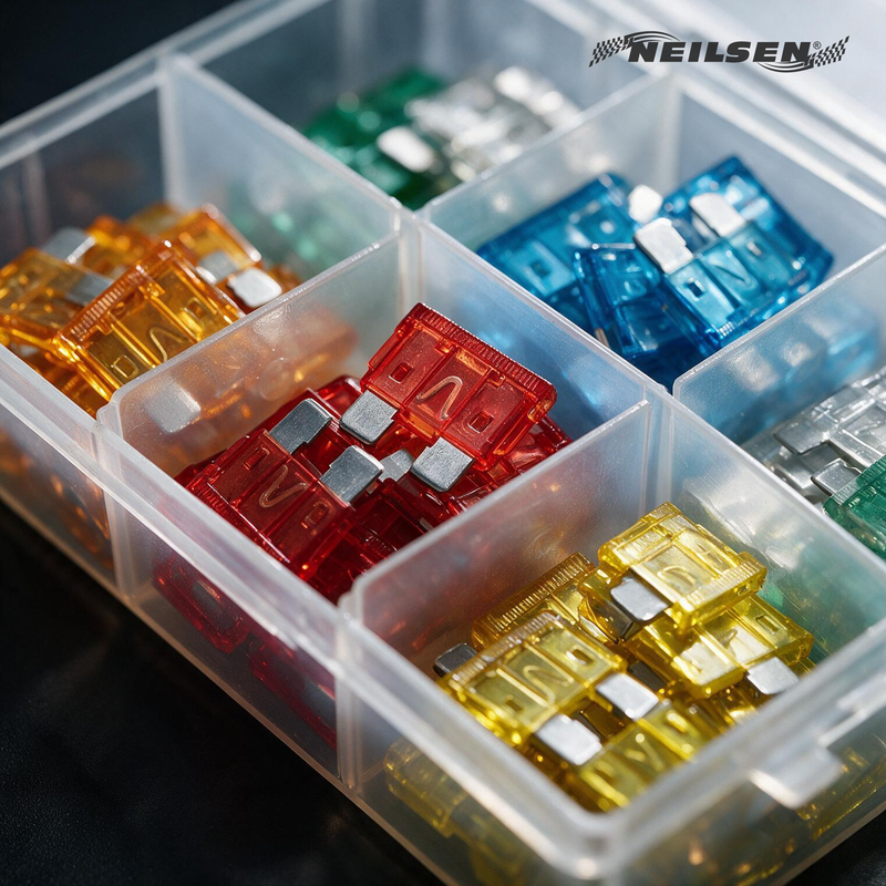 CT0458 - Auto Fuses  Assortment Box 50pc