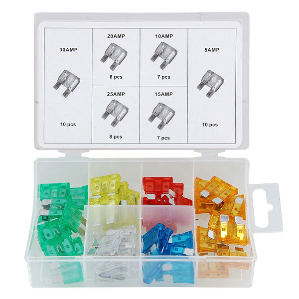 CT0458 - Auto Fuses  Assortment Box 50pc