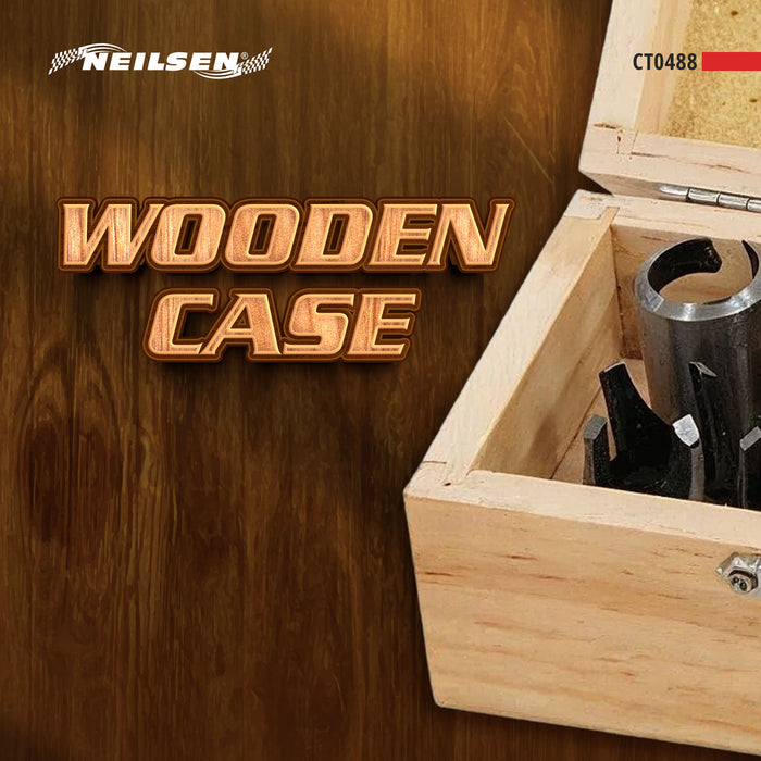 CT0488 - 8pc Wood Plug Cutting Set