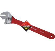 CT0495 - 24in. Adjustable Wrench with dipped handle