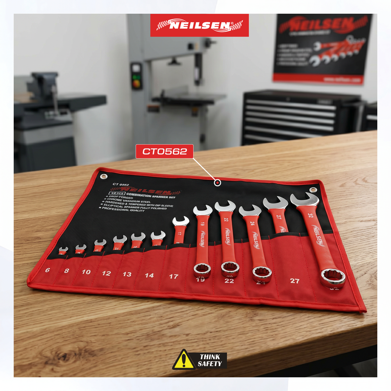 CT0562 - 12pc Combination Spanner Set