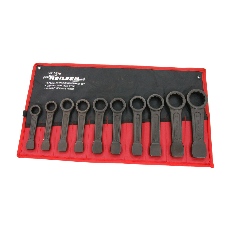 CT0570 - 10pc Slogging Ring Spanner Set
