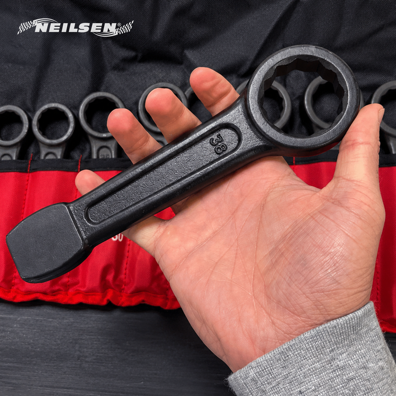 CT0570 - 10pc Slogging Ring Spanner Set