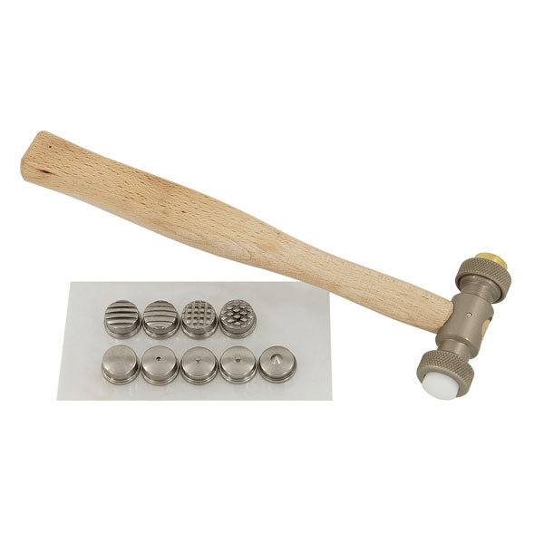 CT0594 - Texturing Hammer With 11 Different Heads