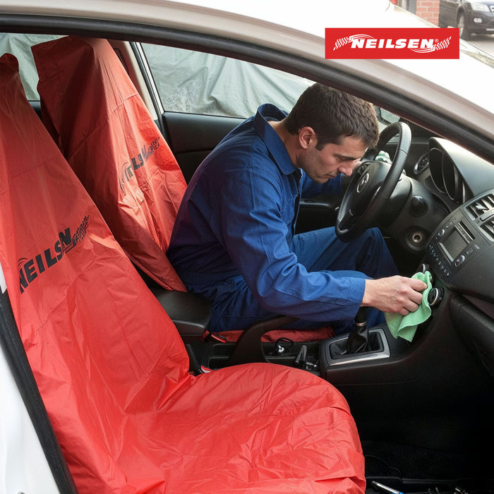 CT0604 - Mechanics Seat Cover in Red
