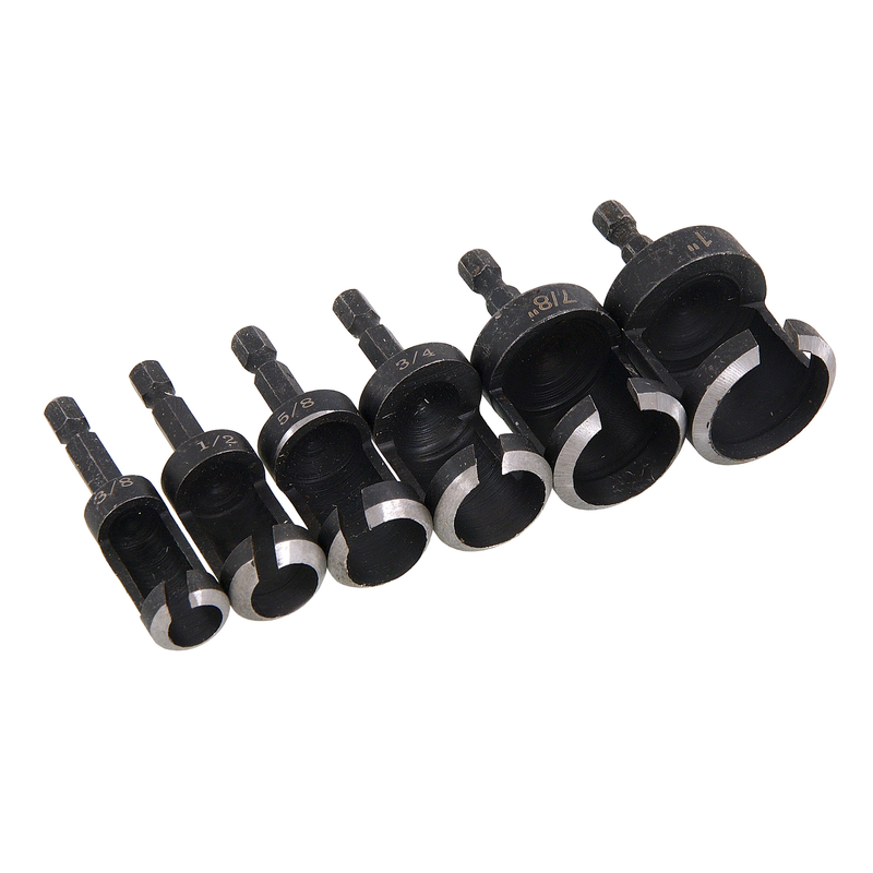 CT0640 - 6pc Wood Plug Cutting Set