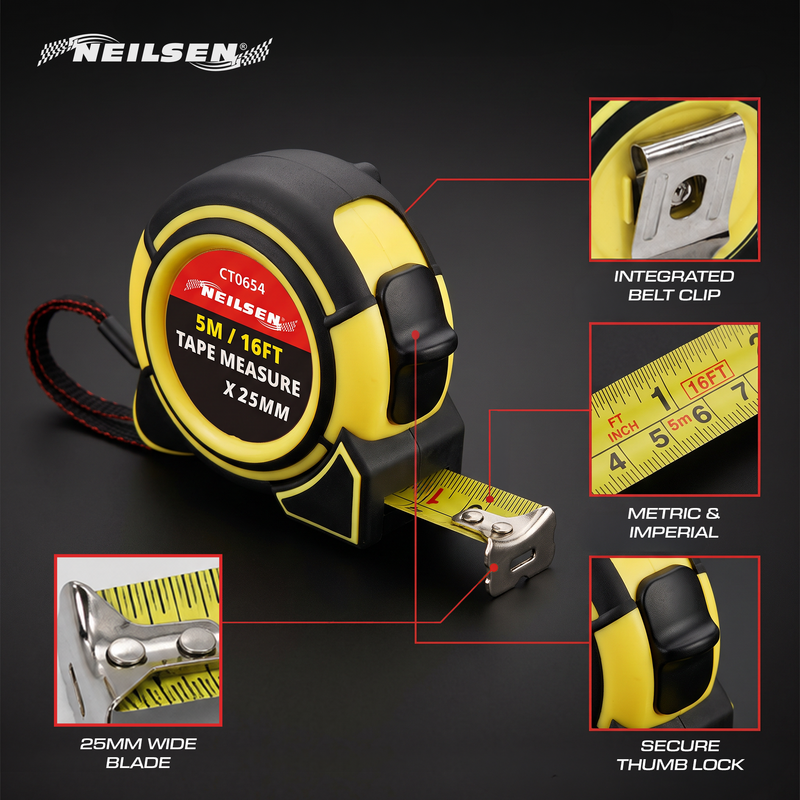 CT0654 - 5M / 16ft Tape Measure