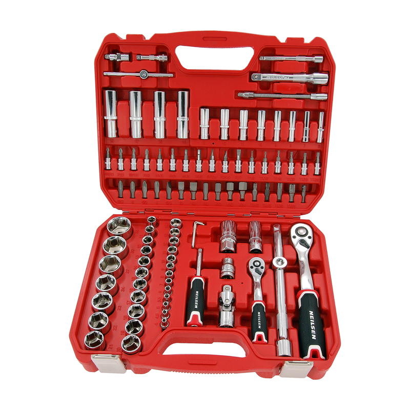 CT0697 - 94pc 1/4 and 1/2in Dr Socket Set