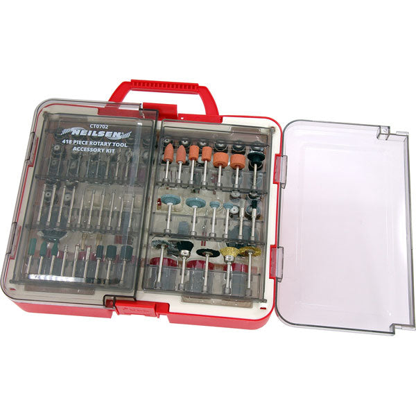 CT0702 - 418pc Rotary Tool Accessory Kit