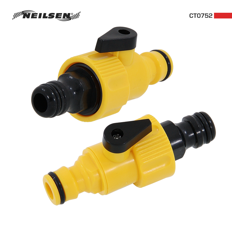 CT0752 - Hose Connector With 2 Way Adaptor 20pcs