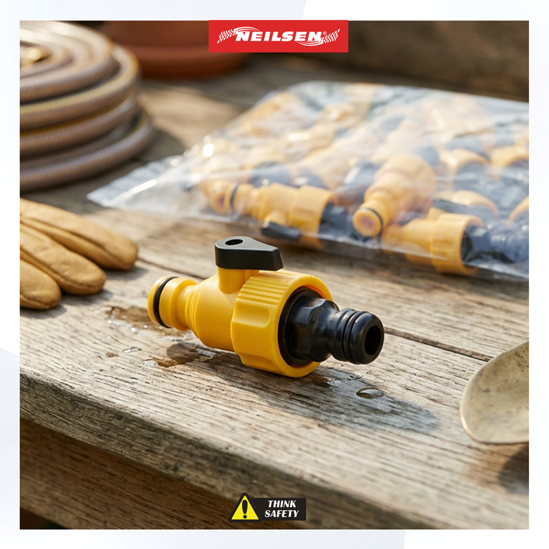 CT0752 - Hose Connector With 2 Way Adaptor 20pcs