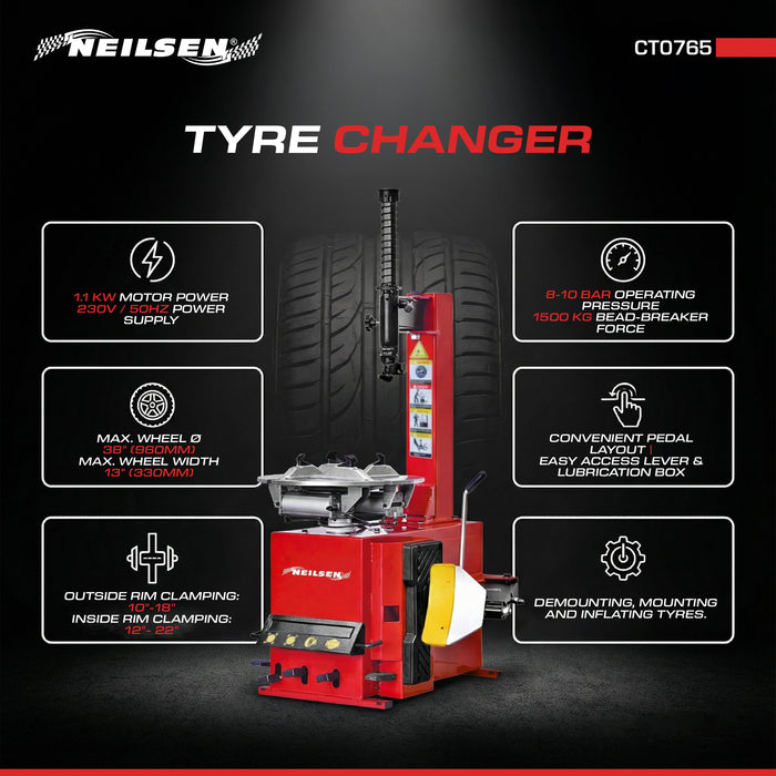 CT0765 - Tyre Changer 230V
