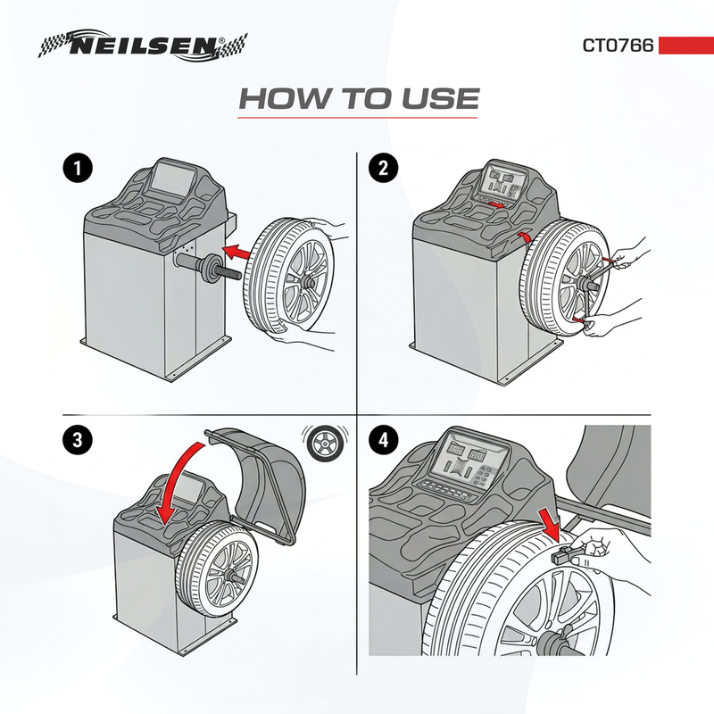 CT0766 - Wheel Balancer
