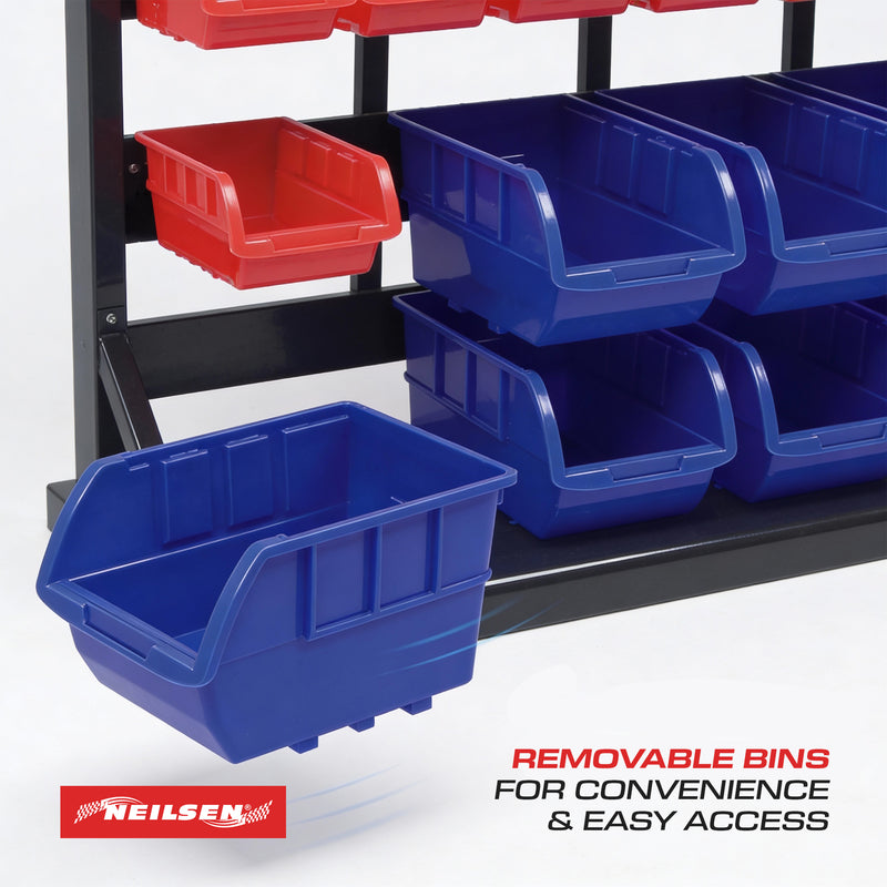 CT0781 - Storage Rack with Plastic Bins