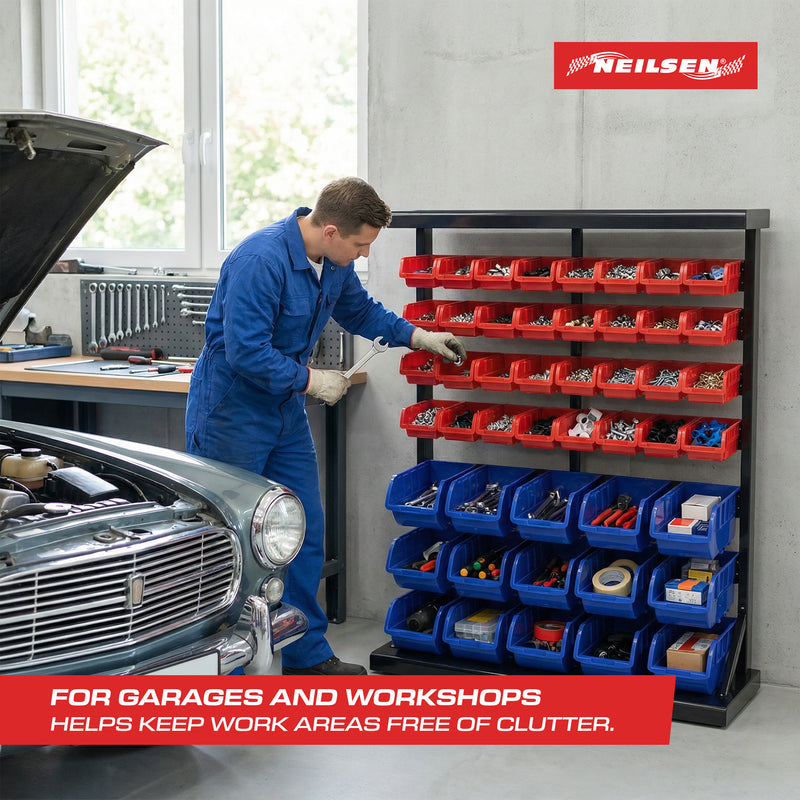 CT0781 - Storage Rack with Plastic Bins