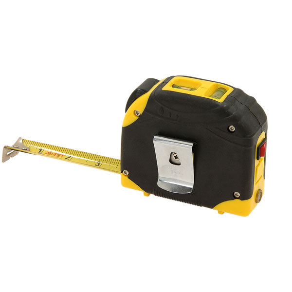 CT0803 -  8m Tape Measure - 8m X 25 mm With Laser / Multi-Function (Clearance)