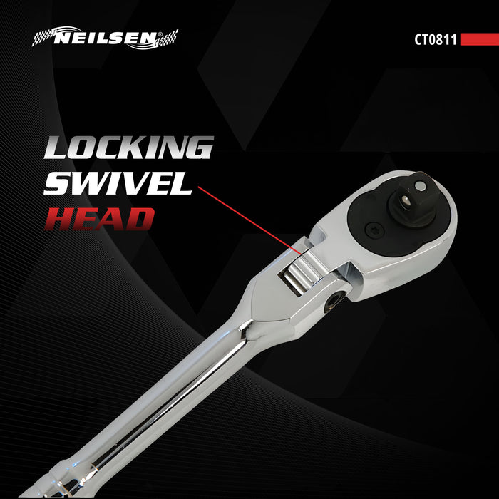 CT0811 - 3/8in DR Flexi-Head Ratchet