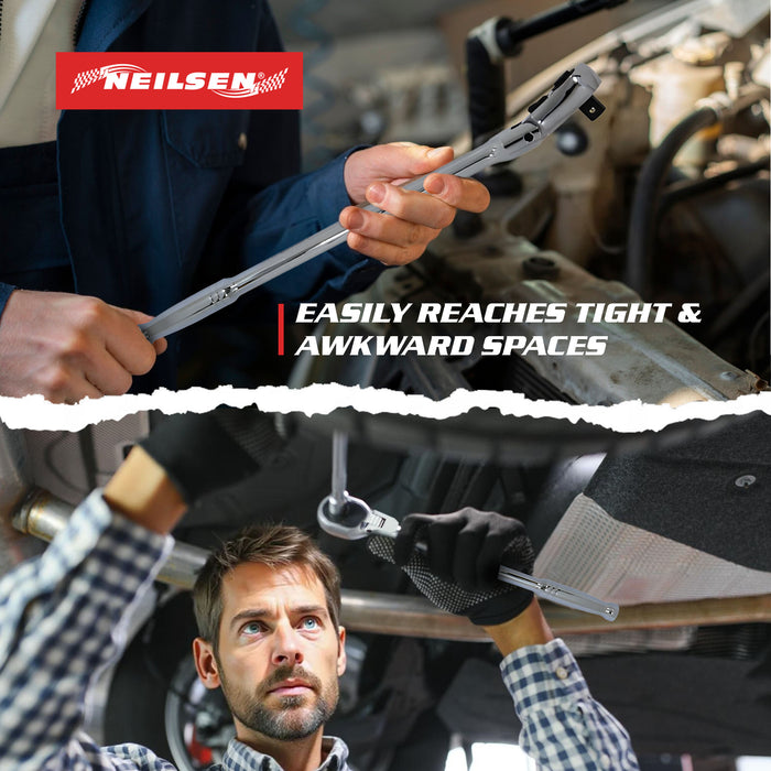 CT0811 - 3/8in DR Flexi-Head Ratchet